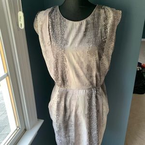 Snake print dress